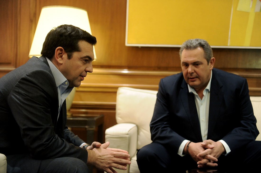 Προσγειώνουν τις αναφορές σε εντάσεις λόγω plan b Καμμένου οι ΑΝΕΛ