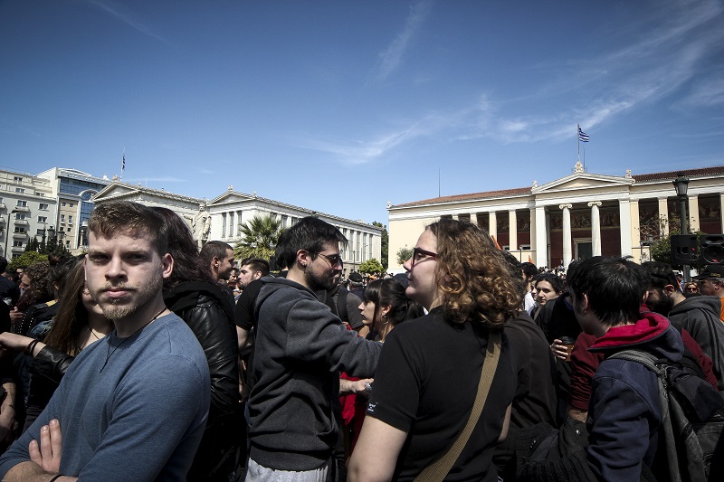 Κλειστό το κέντρο της Αθήνας λόγω αντιπολεμικού συλλαλητηρίου