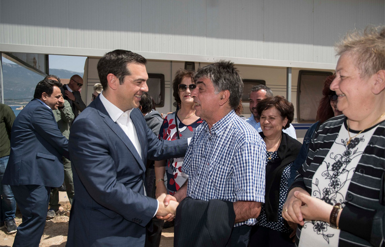 Διπλό συμβολικό μήνυμα Τσίπρα για Τουρκία και μνημόνια από το Καστελόριζο