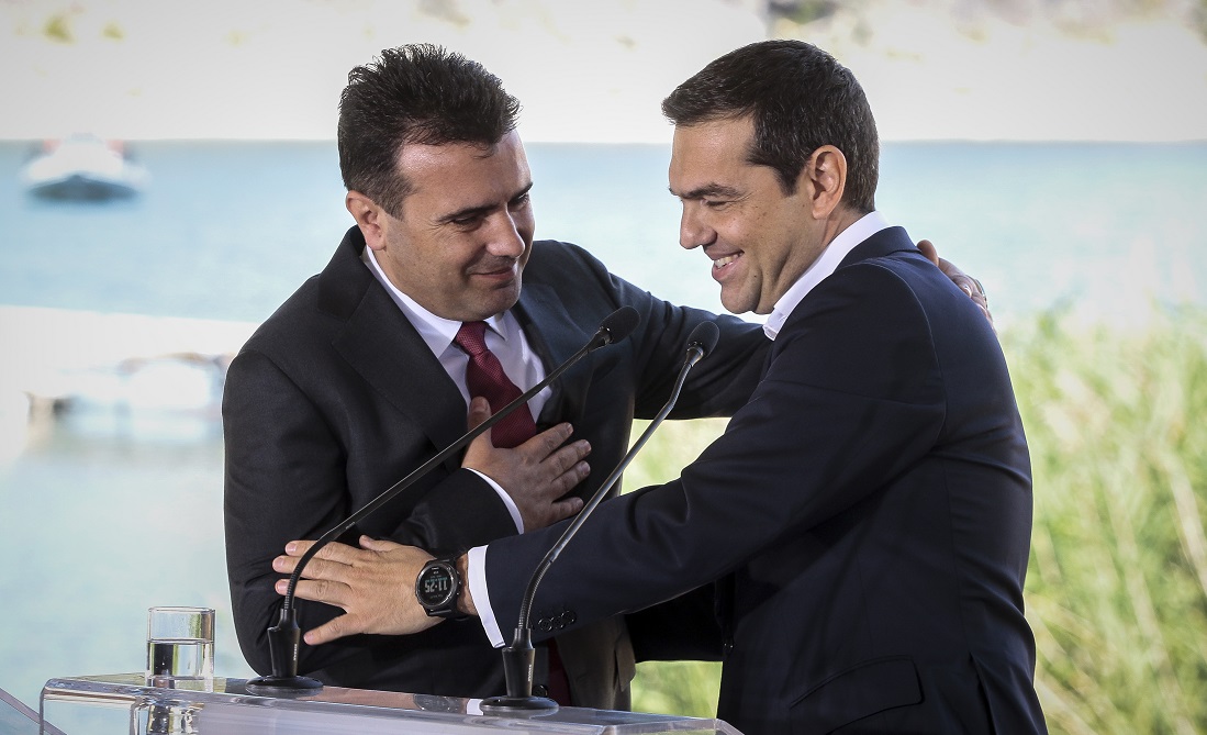 Συγχαρητήρια Ζάεφ σε Τσίπρα για την ψήφιση της Συμφωνίας των Πρεσπών