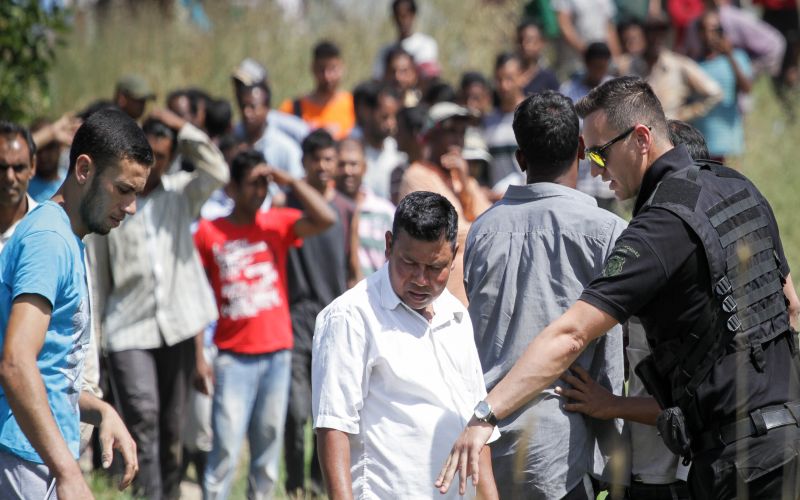 Κατά εκατοντάδες φτάνουν στη βόρεια Ελλάδα οι πρόσφυγες της Μόριας