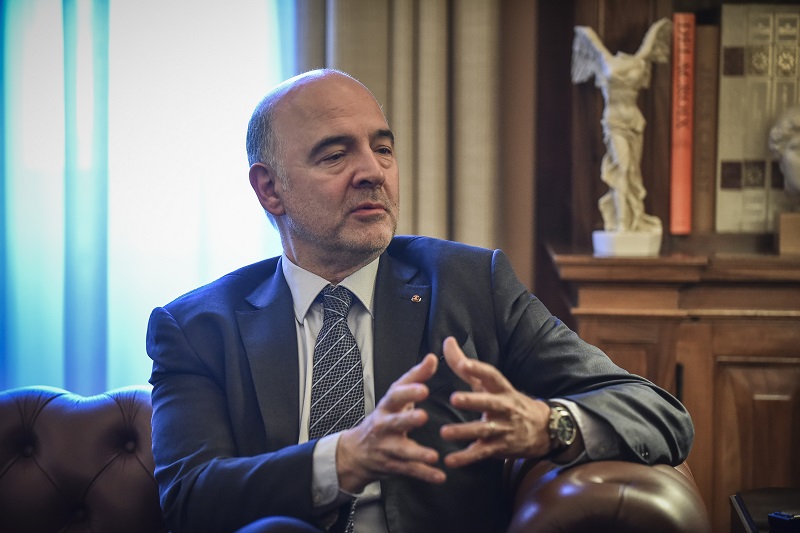 Απάντηση Μοσκοβισί στον Μητσοτάκη