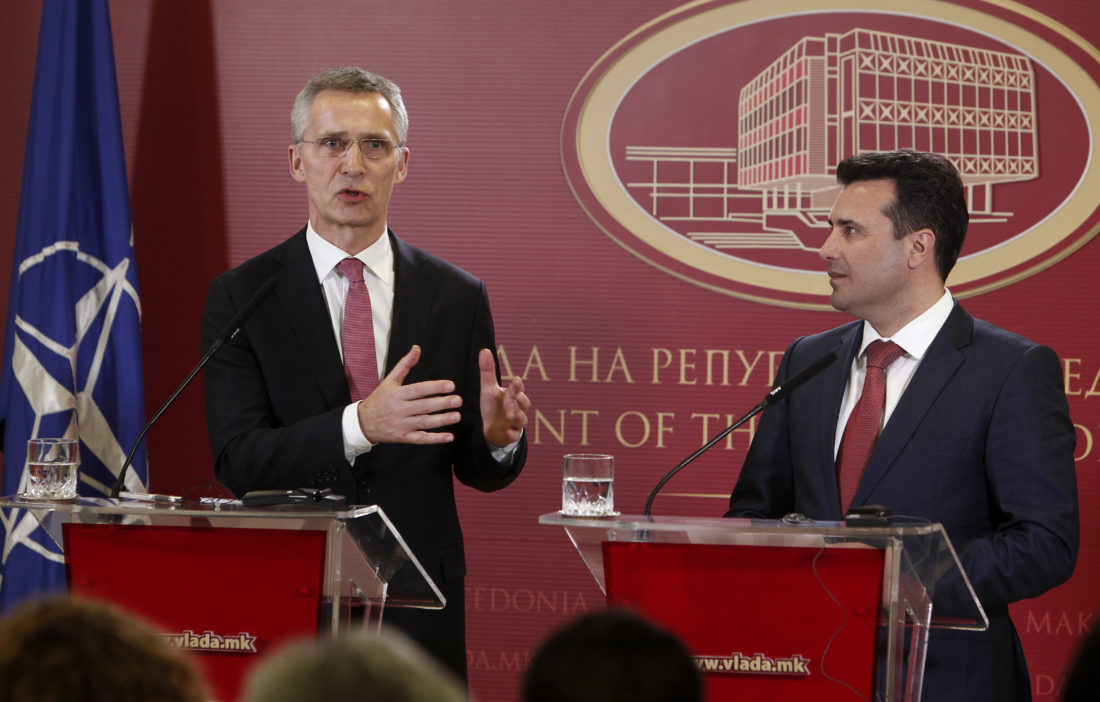ΝΑΤΟ: Ένταξη των Σκοπίων μόνο μετά την επικύρωση της συμφωνίας
