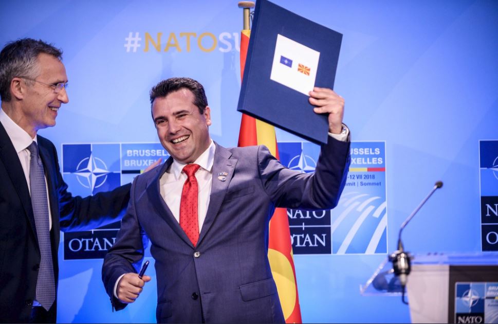 Ζάεφ: Αξιότιμοι φίλοι στην Ελλάδα η ένταξή μας στο ΝΑΤΟ θα σας κάνει καλό