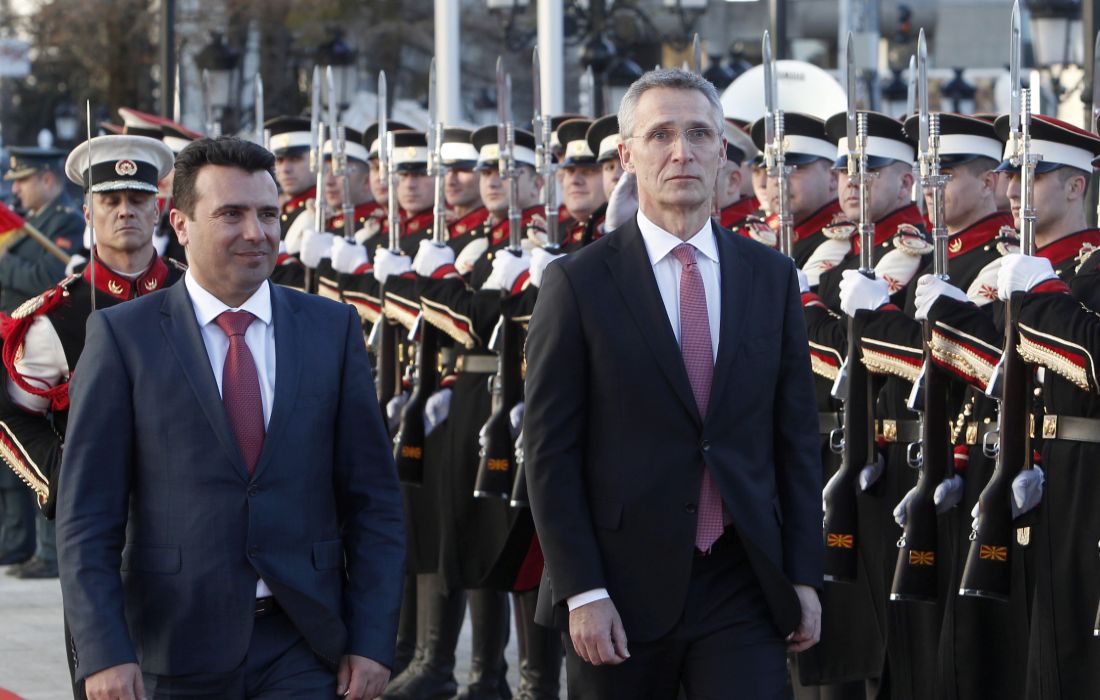 Τελεσίγραφο ΝΑΤΟ στα Σκόπια: Ένταξη μόνο αν επικυρωθεί η Συμφωνία