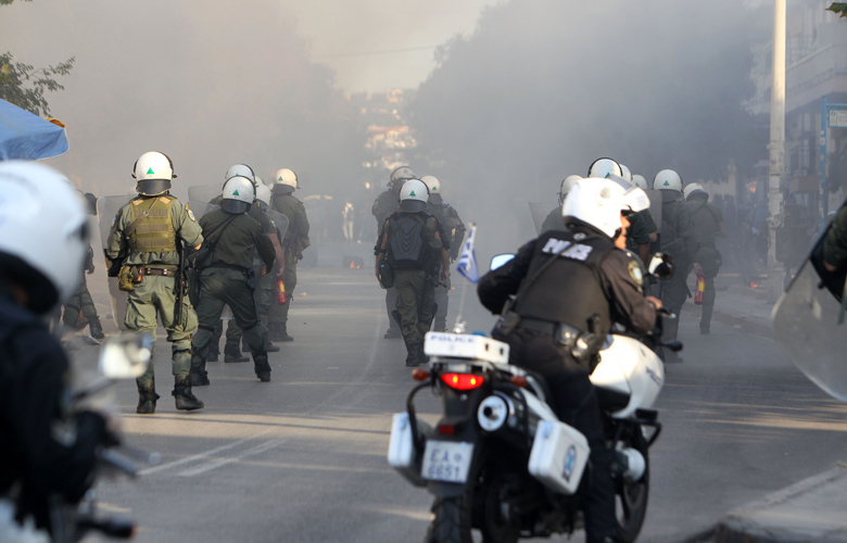 Επεισόδια με υλικές ζημιές μεταξύ οπαδών στο Πεδίον του Άρεως