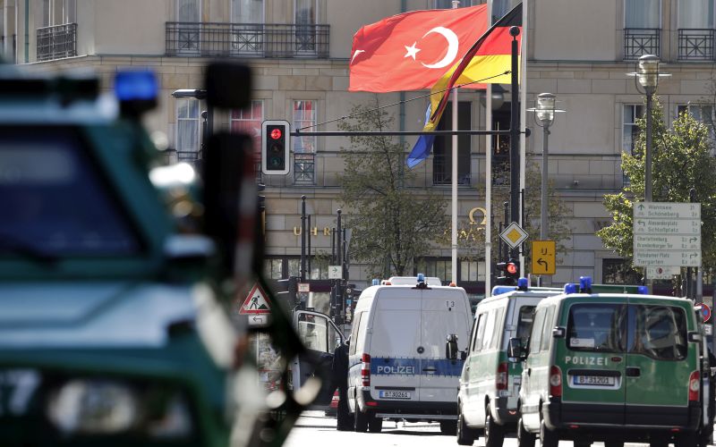 Μέτρα ασφαλείας αλά Ομπάμα για τον Ερντογάν στο Βερολίνο