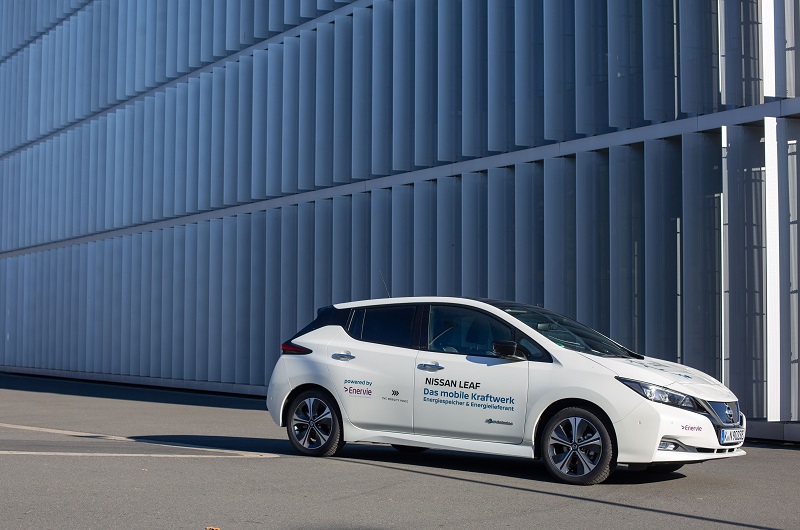 To Nissan Leaf σταθεροποιεί δίκτυο ηλεκτροδότησης