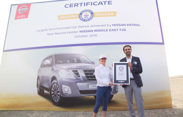 To Nissan Patrol κατέκτησε ένα ακόμα Παγκόσμιο Ρεκόρ Guinness