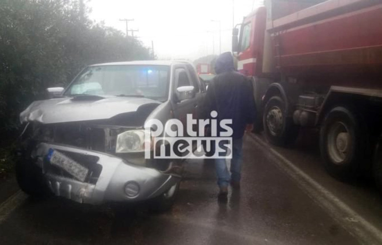 Σοβαρό τροχαίο στην Εθνική Οδό Πύργου-Ολυμπίας