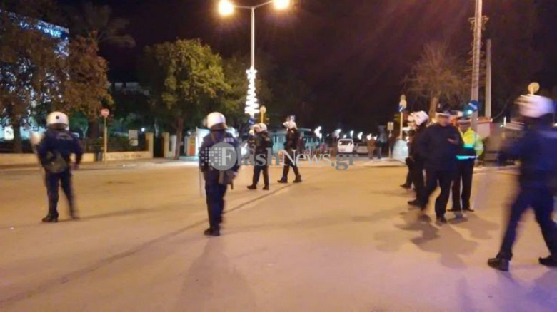 Ένταση στα Χανιά μετά το τέλος της πορείας για το Γρηγορόπουλο