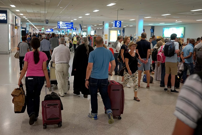Σημαντική αύξηση αφίξεων τουριστών και εισπράξεων το 8μηνο του 2019