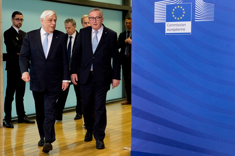 Παυλόπουλος: Καθοριστικός ο ρόλος Γιούνκερ στις κρίσιμες στιγμές της Ελλάδας