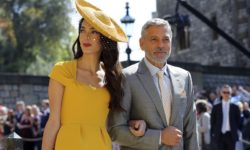 Στο εμπόριο το διάσημο κίτρινο φόρεμα της Αμάλ Αλαμουντίν