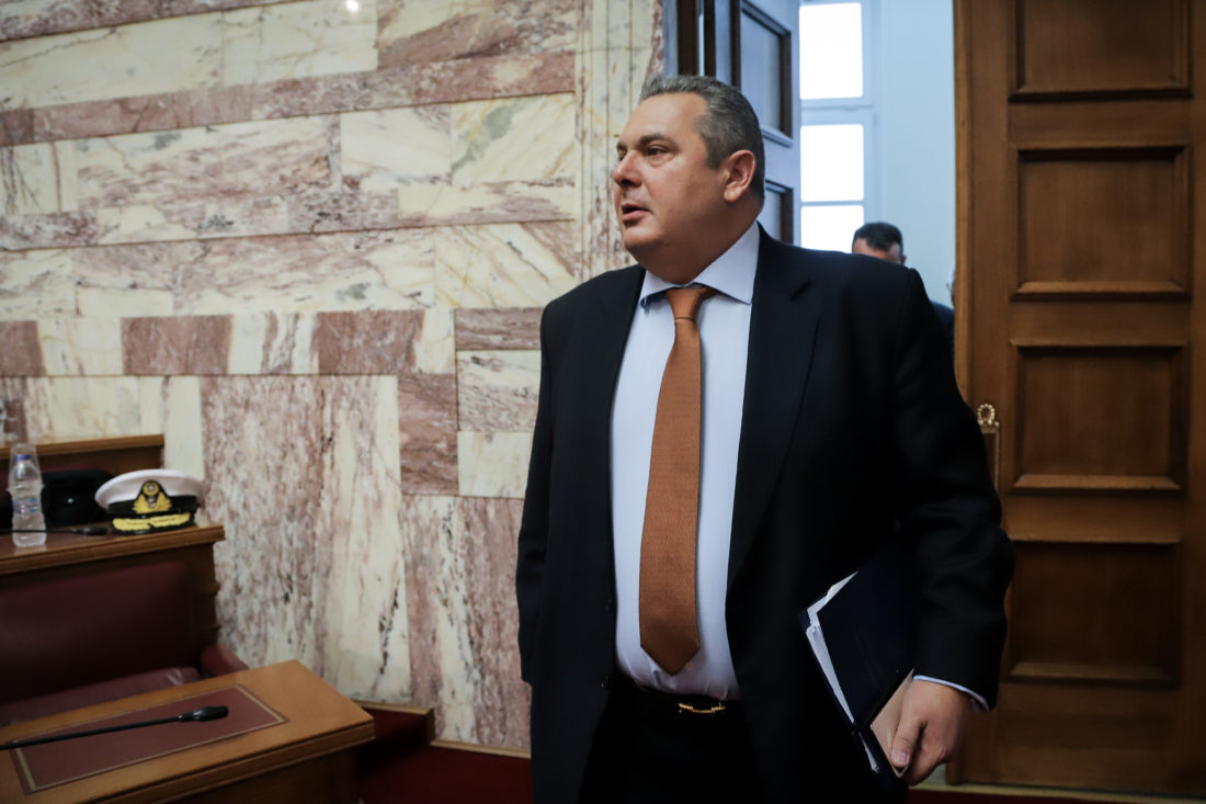 Καμμένος: Δεν είμαι απερχόμενος υπουργός, ούτε τελώ υπό παραίτηση