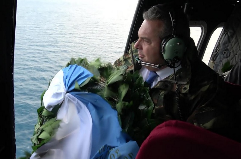 Στα Ίμια ο Καμμένος μετά την παραίτησή του