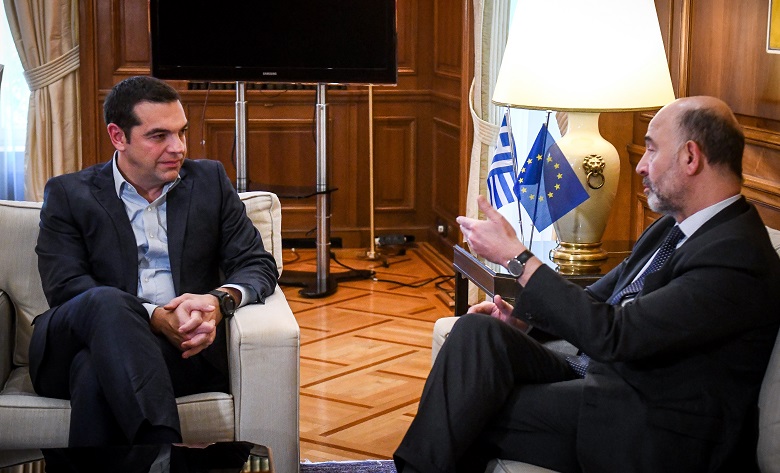 Το μήνυμα Μοσκοβισί για την ψήφο εμπιστοσύνης και η «επίπληξη» του Τσίπρα