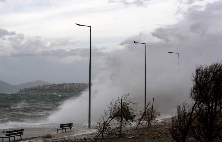 Ξεπέρασαν τα 155 χλμ/ώρα οι ριπές των ανέμων το Σάββατο