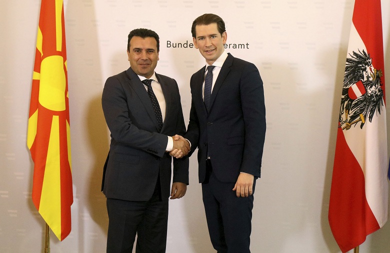 Δέσμευση Ζάεφ για συνέχιση των μεταρρυθμίσεων με στόχο την ένταξη στην ΕΕ