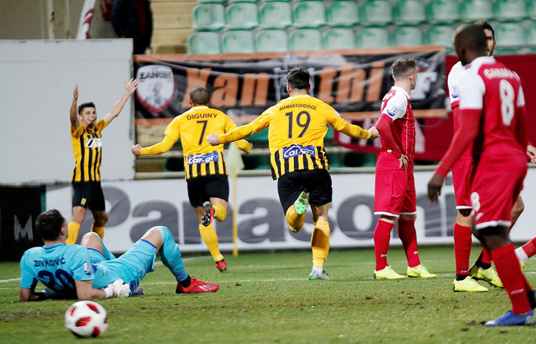 Απόδραση του Άρη από τα Πηγάδια με 1-0