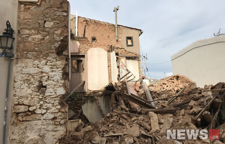 Κατέρρευσε εγκαταλελειμμένο σπίτι στην Πνύκα