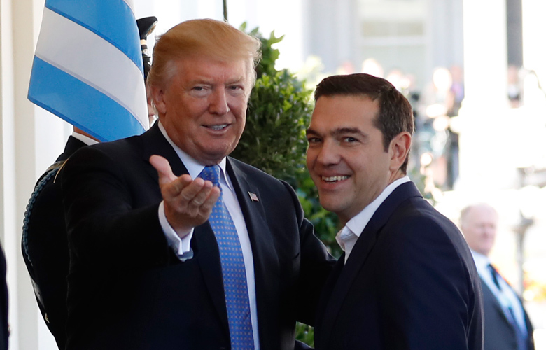 Εύσημα του Τραμπ στον Τσίπρα για τη Συμφωνία των Πρεσπών