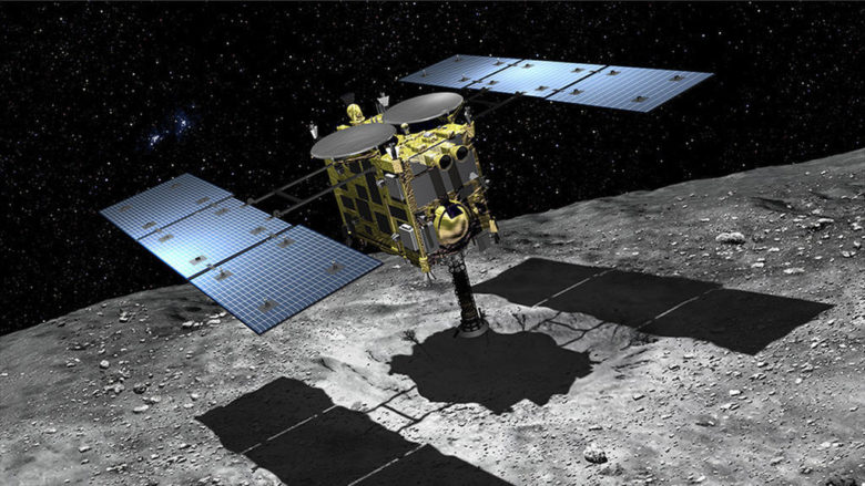 Το Hayabusa 2 «πάτησε» στον αστεροειδή Ριούγκου και συνέλεξε το πρώτο δείγμα