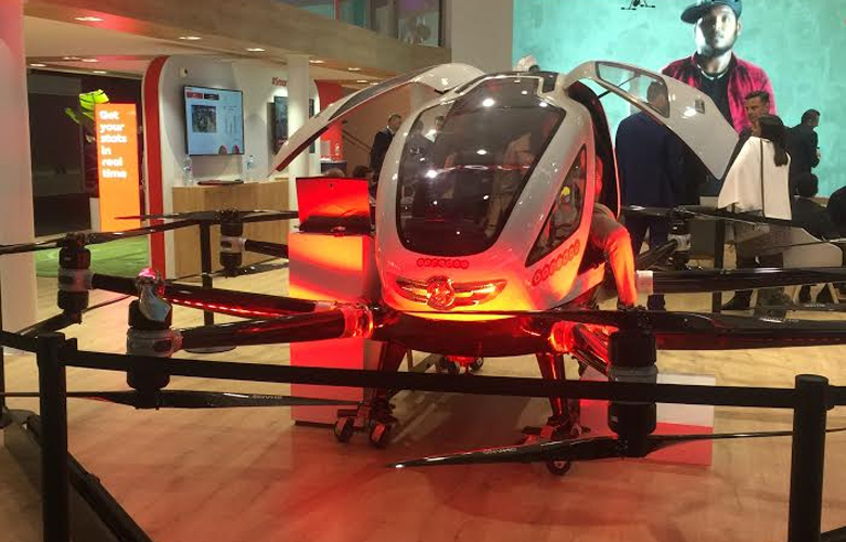 Αεροταξί drones θα μεταφέρουν επιβάτες χωρίς οδηγό