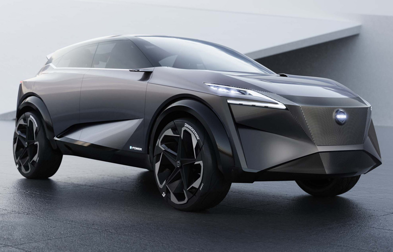 Το πρωτότυπο IMQ της Nissan, στο Σαλόνι Αυτοκινήτου της Γενεύης
