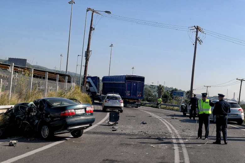 Σημαντική μείωση στους θανάτους από τροχαία ατυχήματα το 2018