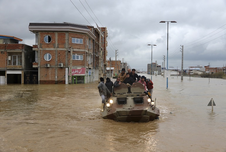Τουλάχιστον 18 νεκροί και 68 τραυματίες από τις πλημμύρες στο Ιράν