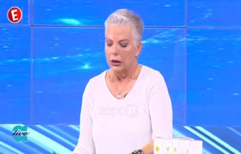 Η Νανά Παλαιτσάκη έμαθε στον αέρα της εκπομπής τον θάνατο του πρώην συζύγου της