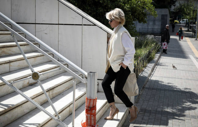 H Νατάσα Καλογρίδη στο πλευρό του Αλέξανδρου Λυκουρέζου