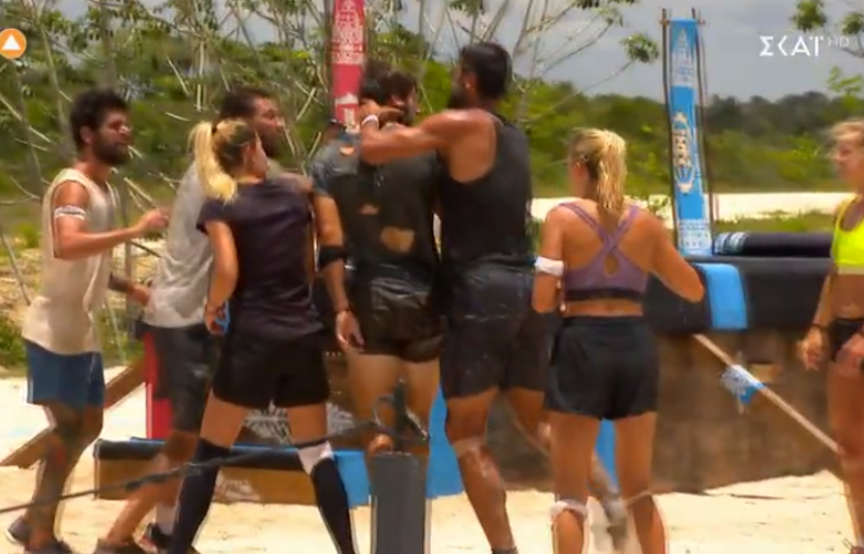 Ξέφυγε η κατάσταση στο Survivor – Ο Χικμέτ άρπαξε από τον λαιμό τον Γιουσούφ