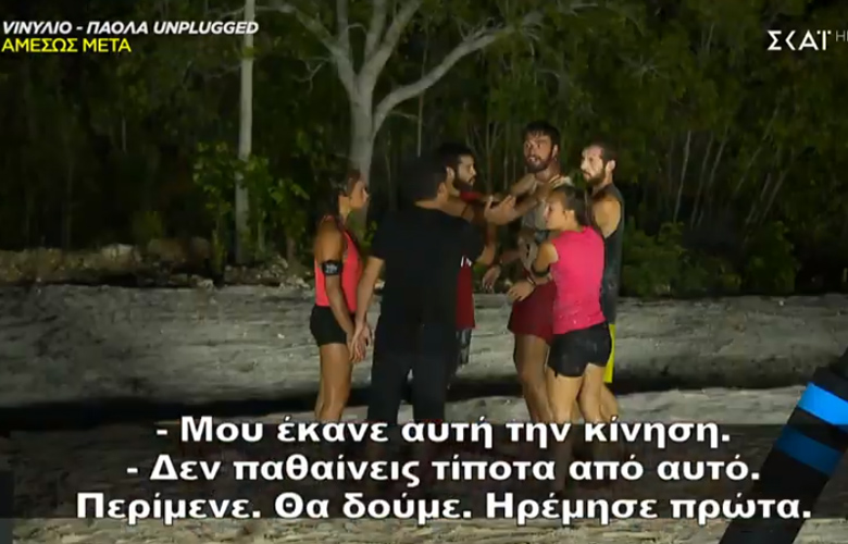 Έπεσε ξύλο στο Survivor – Παρενέβη ο Ατζούν για να ηρεμήσει τους παίκτες