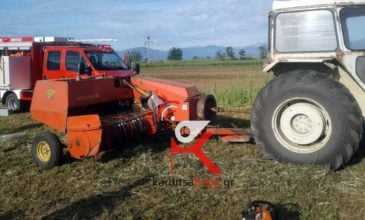 Σοβαρός τραυματισμός 43χρονου από γεωργικό μηχάνημα στην Καρδίτσα