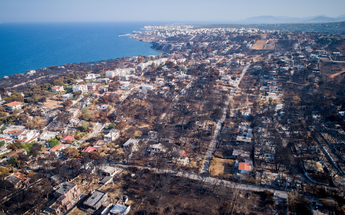 Τι προβλέπει το χωροταξικό για τις πυρόπληκτες περιοχές Νέας Μάκρης και Ραφήνας