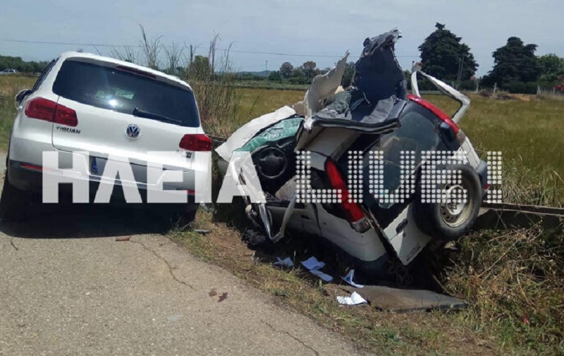 Θανατηφόρο τροχαίο στην Αμαλιάδα