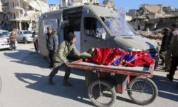 Τουλάχιστον 14 νεκροί σε έκρηξη αυτοκινήτου-βόμβας στο Χαλέπι
