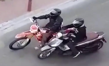Βίντεο με τη δράση ληστών μοτοσικλετών σε περιοχές της Αττικής
