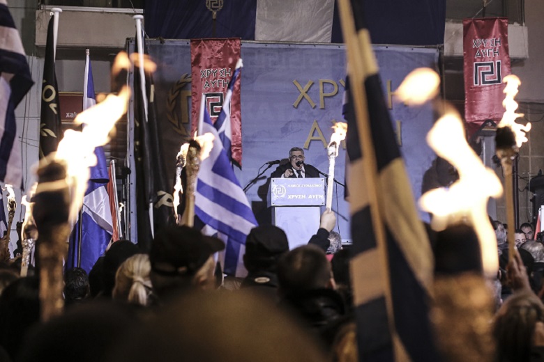 «Κατεβάζει ρολά» στα κεντρικά της γραφεία η Χρυσή Αυγή