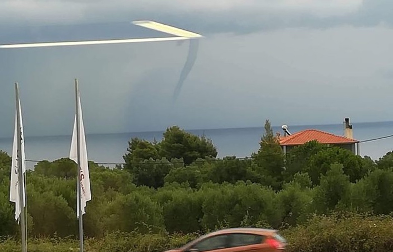 Ανεμοστρόβιλοι και υδροστρόβιλοι σε Ξάνθη και Χαλκιδική