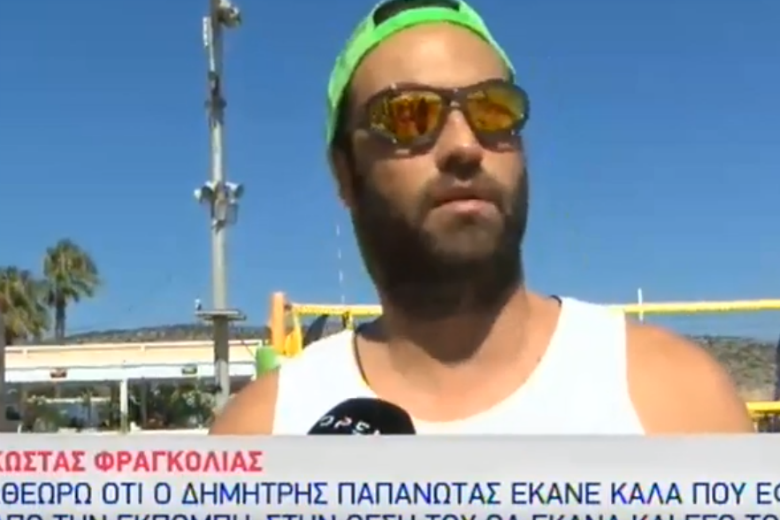 Φραγκολιάς: Η δήλωσή του για την αποχώρηση του Παπανώτα από τον Alpha