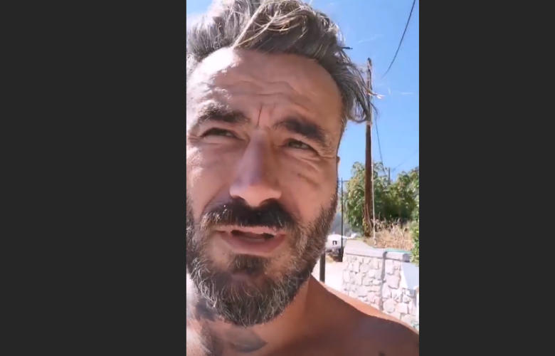 Σοκάρουν οι εικόνες του Γιώργου Μαυρίδη από τη πυρκαγιά στην Εύβοια