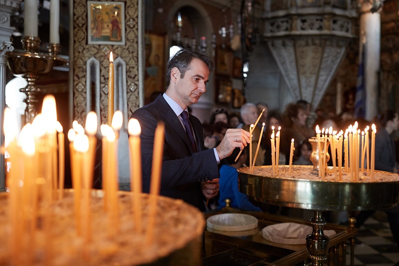 Στην Μεγαλόχαρη της Τήνου τον Δεκαπενταύγουστο ο Κυριάκος Μητσοτάκης