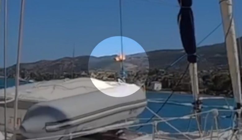 Συγκλονιστικό βίντεο από την έκρηξη στο ελικόπτερο στον Πόρο