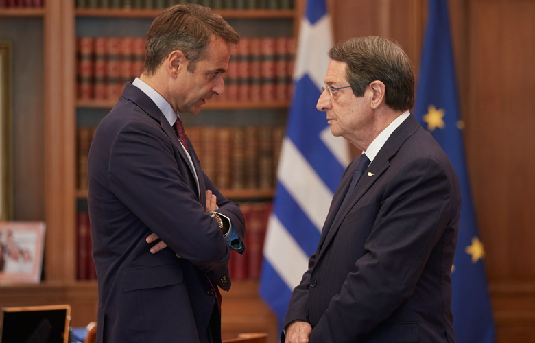 Μήνυμα Μητσοτάκη-Αναστασιάδη στην Τουρκία για τις παράνομες ενέργειές της