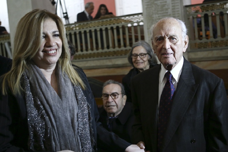 Φώφη Γεννηματά και Γιώργος Παπανδρέου για τον θάνατο Λιβάνη