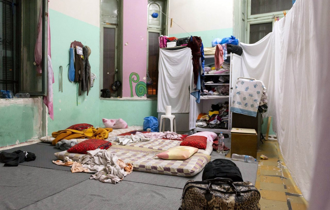 Η κατάσταση στο εσωτερικό του κτιρίου που εκκενώθηκε – Η φωτογραφία της ΕΛ.ΑΣ.