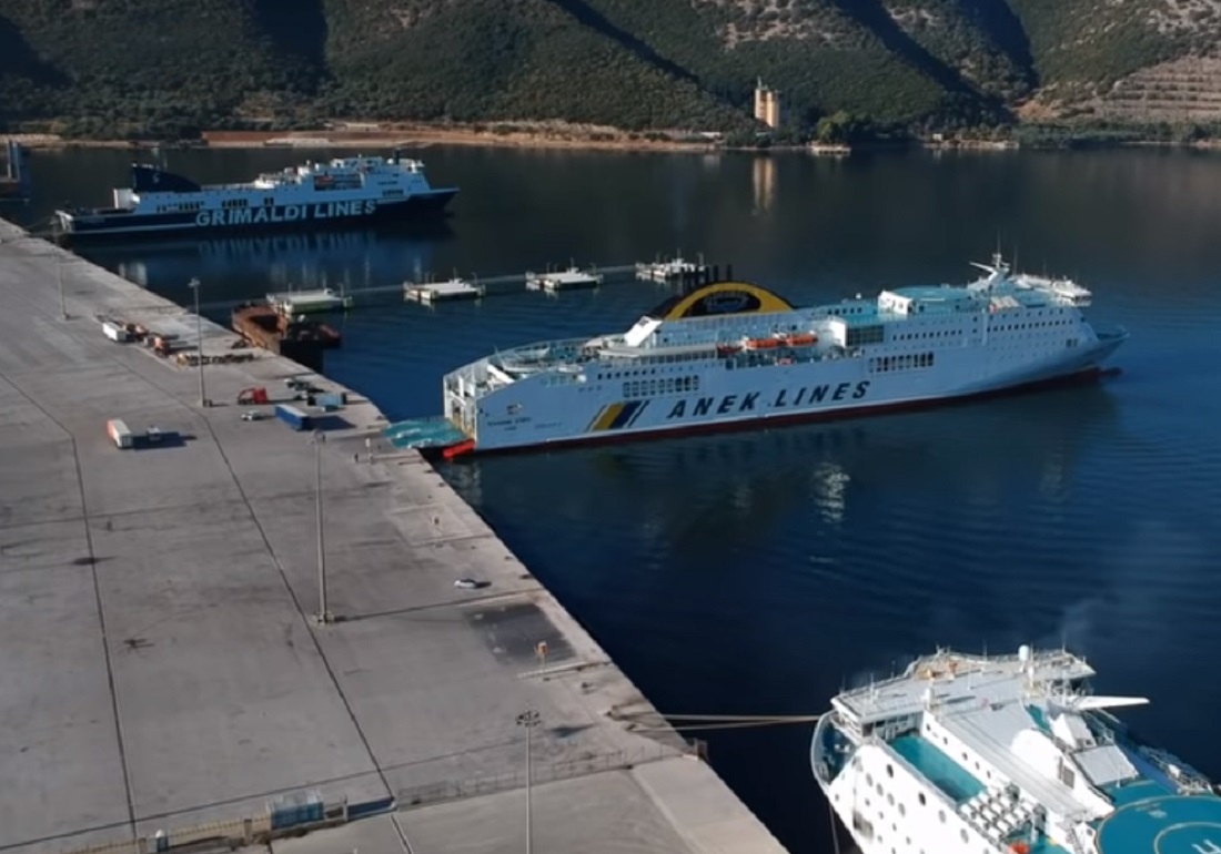 Από φορτηγό πιθανολογείται η έναρξη της φωτιάς στο Olympic Champion, βίντεο από drone